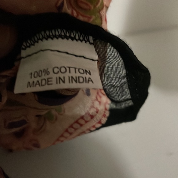 Sheer cotton print Path of the Spirit XL print tunic, hard to find, great cond. - Picture 5 of 11